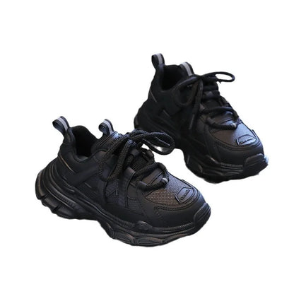 Platform Sole Casual Shoes Shallow Mouth Women's Dad Shoes Middle Heel  Students Sneakers Shopping Working Dress