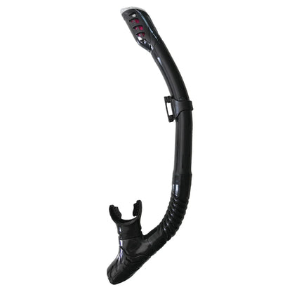 JUNHAIINS Wholesale Snorkel with Dry Breathing Top Valve for Diving Scuba Swimming for Wholesaling Professional Freediving