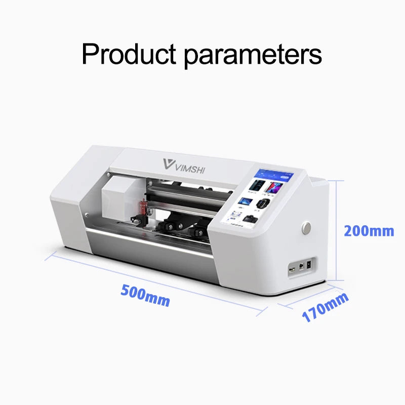 Vimshi Large Tpu Tempered Glass Screen Protector Hydrogel Phone Protective Cutting Machine For Mobile Phone PC Material