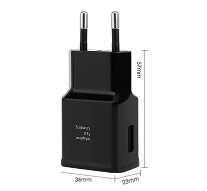 18W PD3.0 SCP Fast Charger with Electric Function for S6/S8/S10 & Laptop-Universal Adapter
