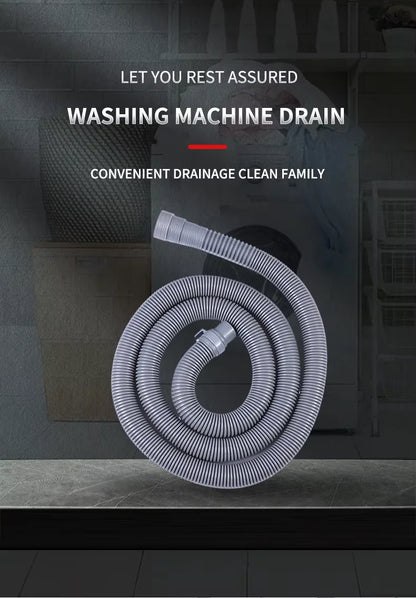 Thickened Universal Chinese Washing Machine Drain Pipe Multi-size Large-diameter Sewer Pipe for Kitchen Use 1.5M