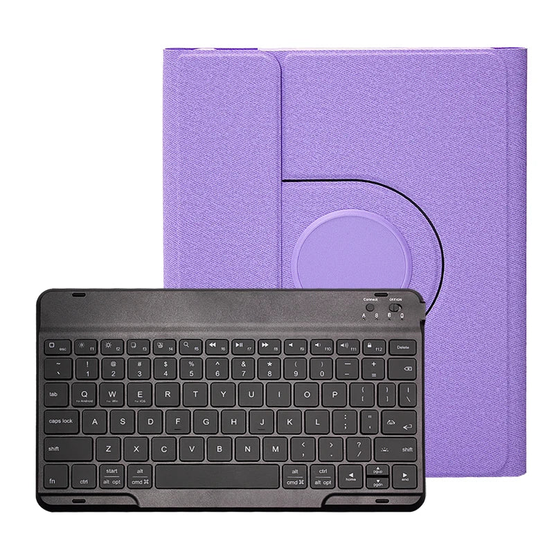 Detachable Magnetic Rotation Tablet Keyboard Case for ipad Pro air 10.5 With Wireless 10inch bluetooth Keyboard With Pencil Slot