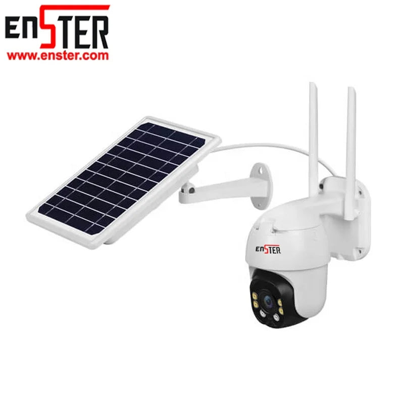 Newest 1080P Outdoor Solar Powered Security Wifi Dome Camera