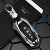 Zinc Alloy Leather Car Smart Key Case Bag High Quality Fit for Ford 2017/2018/2019/2020 F150/Explorer/MustangF55 Key Shell