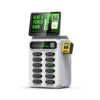 12 Slots Share Power Bank Station Battery Rental Pos Pay Customizable Screen Advertising Content Mobile Phone Charging Station