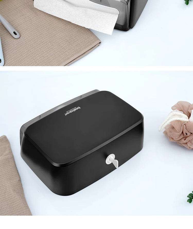 Paper Towel Dispenser Wall Mount Comercial Paper Dispenser Tissue Holder Tissue Box Home Paper Towel Dispenser Spray With Lock