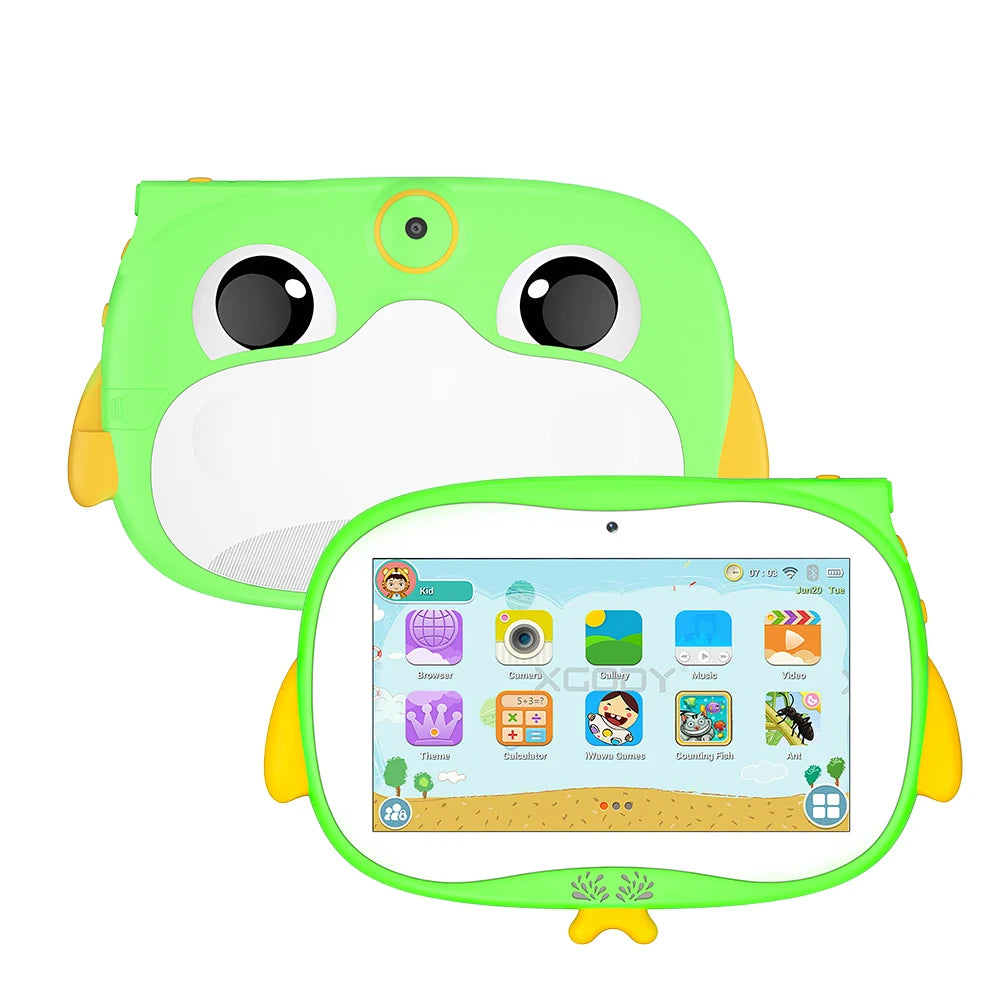 2024 New Model  Android 10 7 Inch Oem Android Tablet in Stock Wifi Tablet  Educational Tablet for Children Best Gift RAM 4+64GB