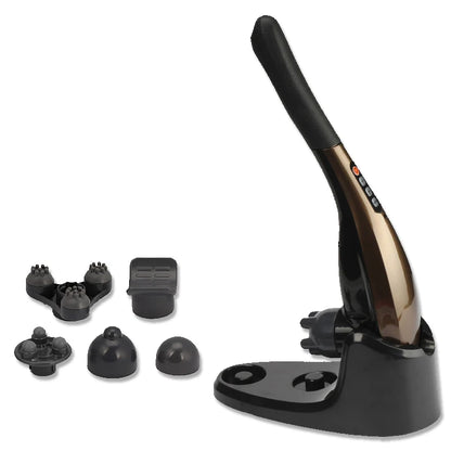 Automatic Handheld Deep Tissue Massager Electric Percussion Chiropractic for Body Application
