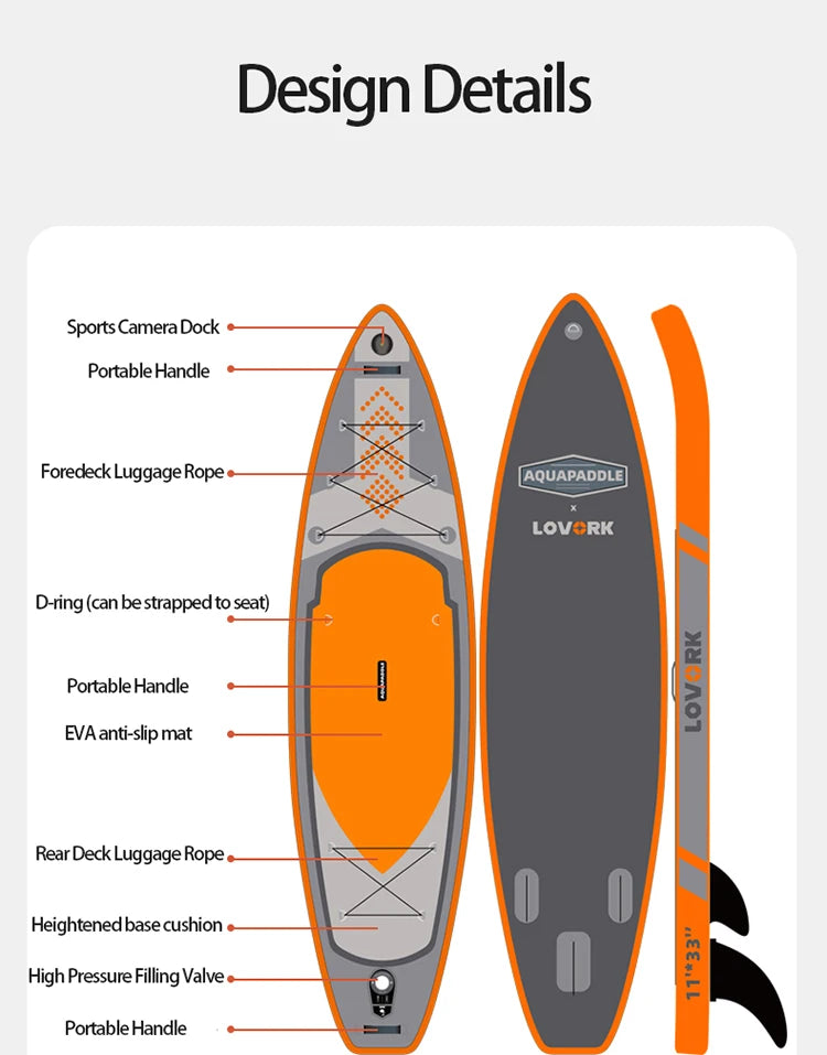 Inflatable Paddle Boards Stand up Paddleboard Wide Stable with Premium SUP Paddle Board  Non-Slip Deck Ultra-LIght SUP