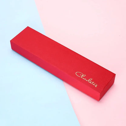 5Pcs Chocolate Boxes Packaging 6 Holes Rectangle Chocolate Covered Strawberry Paper Gift Box Wedding Christmas Birthday DIY Gift