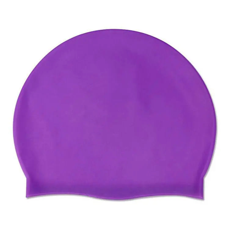 Custom Lightweight Swim Cap Silicone High Elastic Swimming Caps Professional Fitness Swim Cap for Adults and Kids