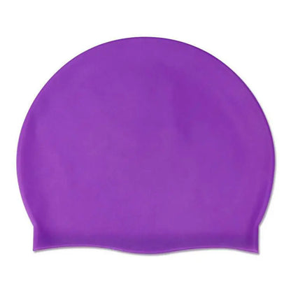 Custom Lightweight Swim Cap Silicone High Elastic Swimming Caps Professional Fitness Swim Cap for Adults and Kids