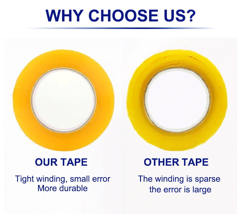 Custom Printed Strong BOPP Color Adhesive Packing Tape Hot Melt Acrylic With Custom Logo