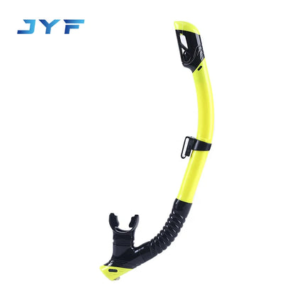 JYF Brand Cost Effective Diving Snorkel Breathing Tube Diving Accessories with Professional Linear Design