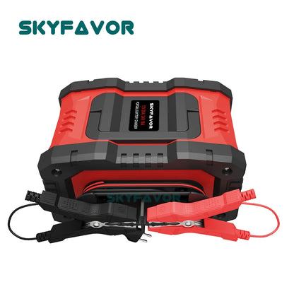 Lifepo4 Lead Acid Car Battery Charger 12V 24V 20A Fast Automatic Gel Agm Maintenance-free Deep Cycle Lead Acid Battery Charger