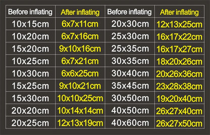 30pcs/Lot Package Buffer Bag Inflatable Air Packaging Bubble Pack Cushion Wrap Bags Air Cushion Bubble Size Pouches Shockproof
