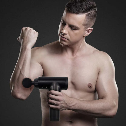 2021 Deep Heat Therapy Machine Mini Gun Massage Percussion Muscle Massage Gun
