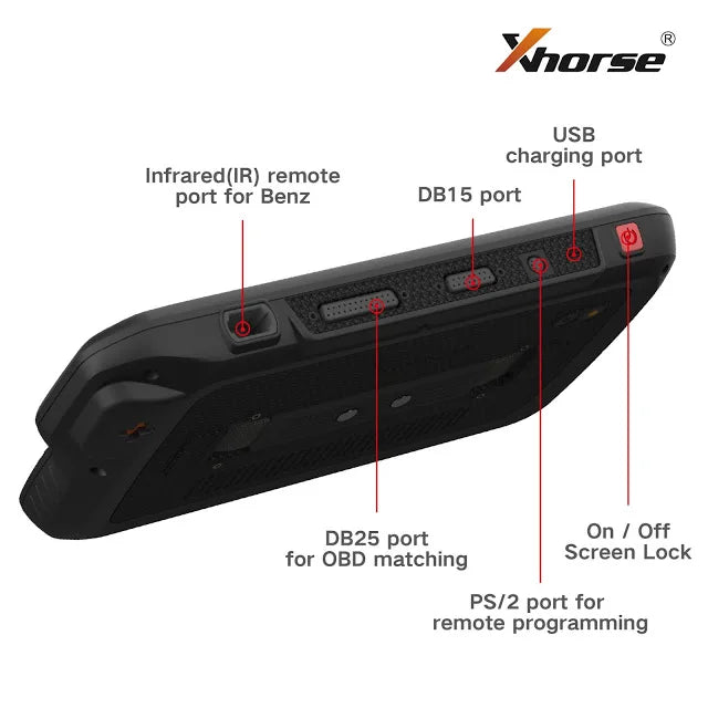 EU/UK Tax+Ship Free Xhorse VVDI Key Tool Plus Pad Full Configuration Advance Version GL for Benz Car Key Programmer Tool