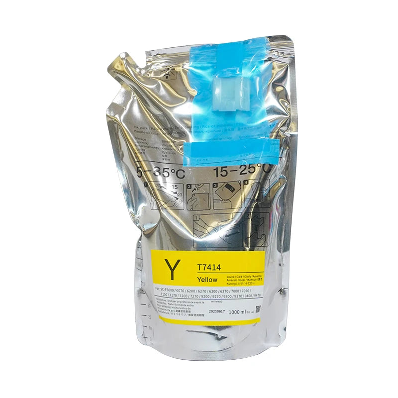 Heat Press Ink Sublimation Ink Bag for Epson Surecolor F6070 F6000 F6200 F6270 for Epson SC-F9300 Ink