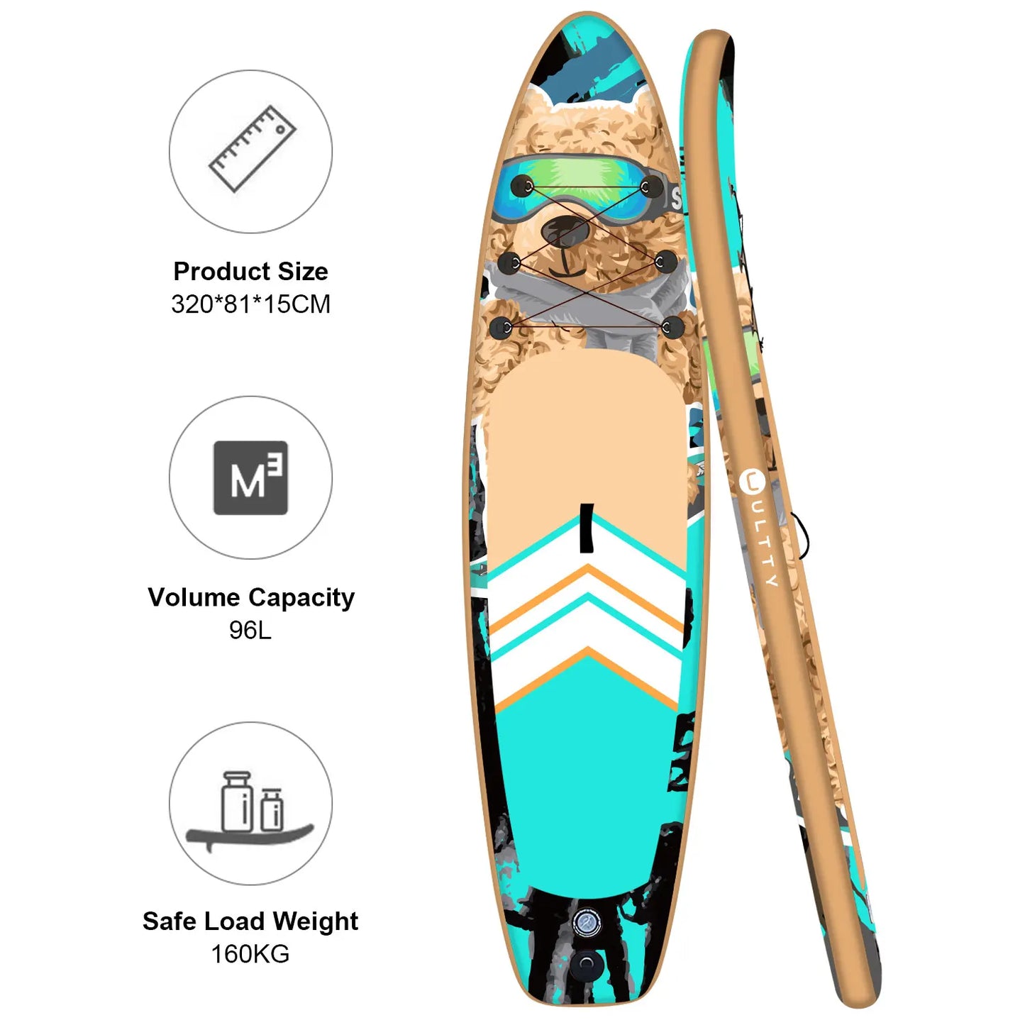 ULTTY Stand up Paddleboard Stand up Paddle Board Inflatable Stand up Paddle Board