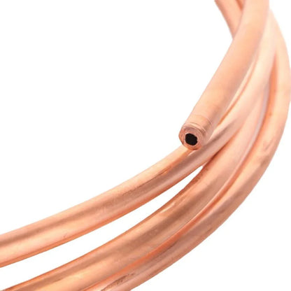 Pancake Design 3/4" (19mm) X 0.8mm HVAC Copper Tubes 15m for Air Conditioner & Refrigerator for Bending Cutting and Welding