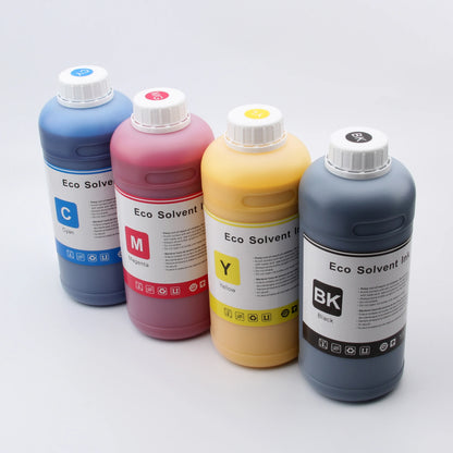2-Year Eco-Solvent for Ink for Epson for EcoTank Printers (3750 2803 4800 ET-15000 ET8550) Digital Printing Certified with MSDS