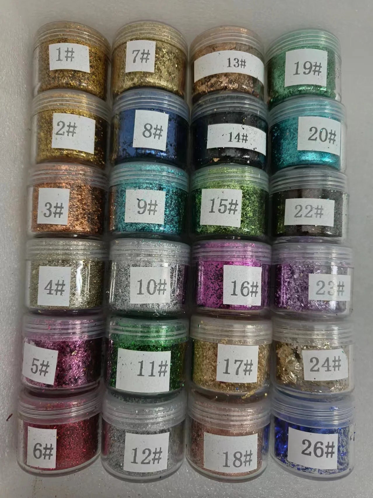 Nail Gold Foil Flakes for Resin Gilding Metal Gold Silver Leaf Flakes for Nails Art Slime-for Diwali Graduation Decorations 1kg