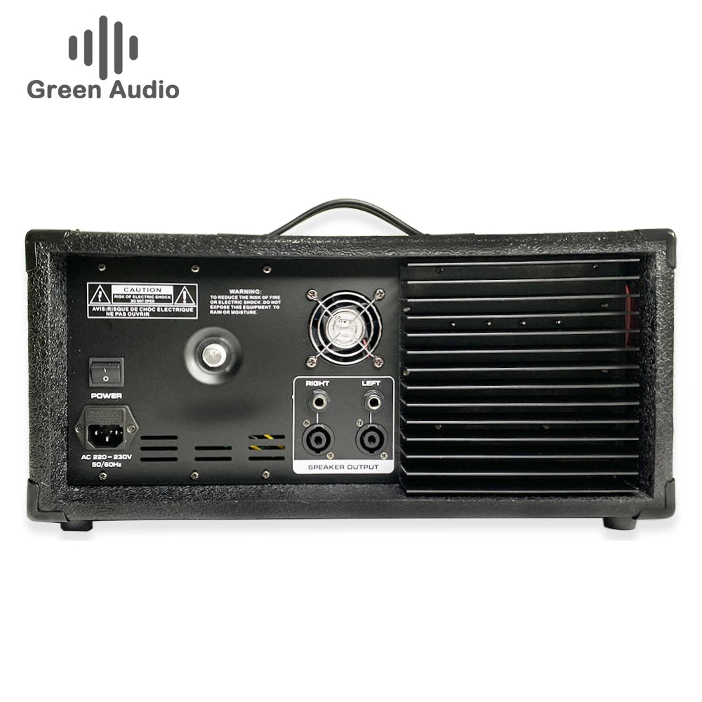 GAX-EB4 4 Channel Power Mixer tank Mixers, Power Amplifiers with Built-in Blue Tooth and Recording Function