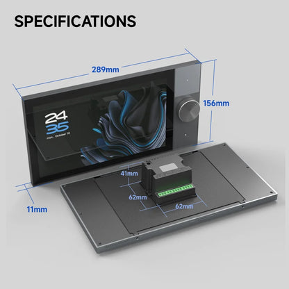 WIFI Smart Switch Module Real-Time Control Auto-Dial Intercom Android App. Multi-Functional Alarm IPS Display for ZigBee
