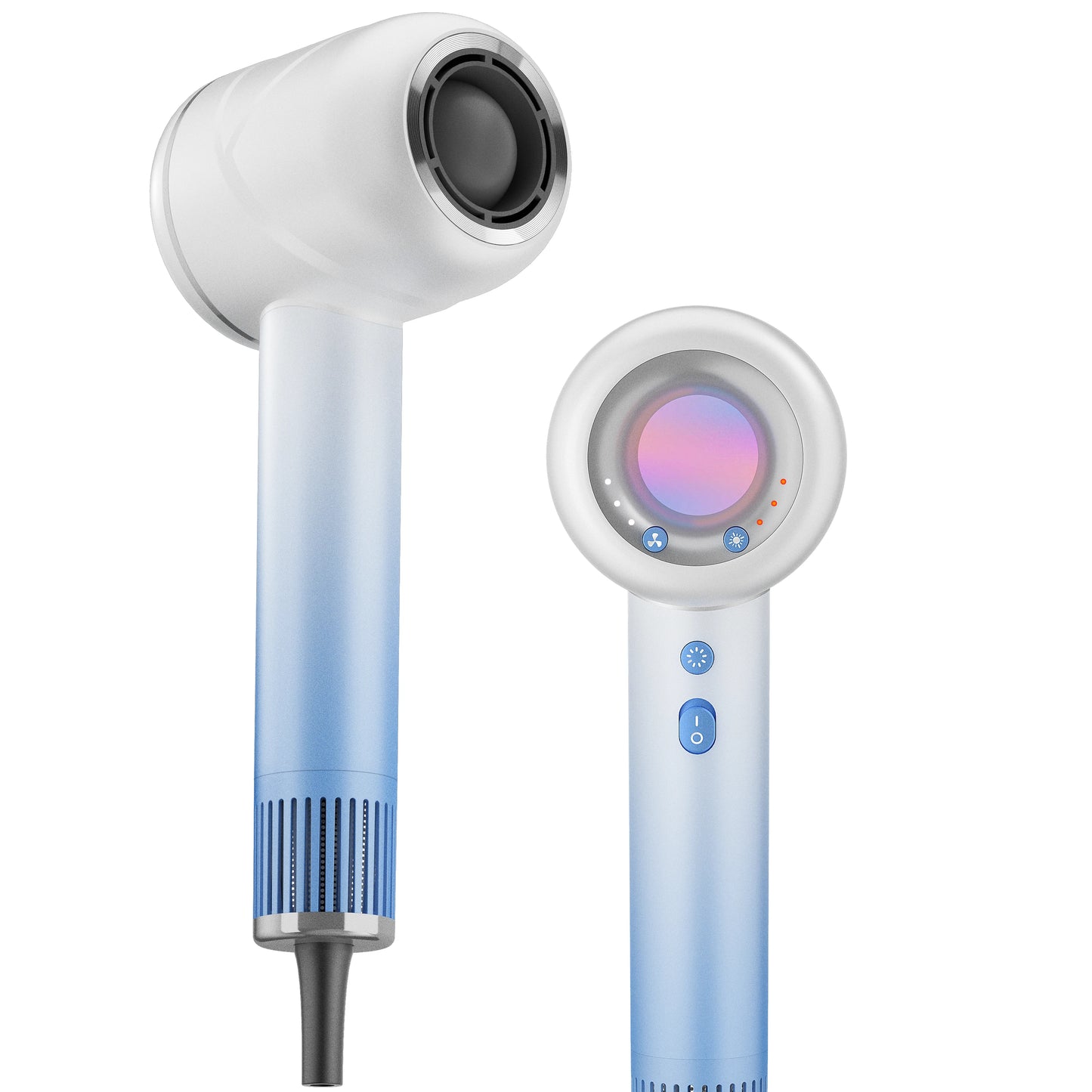 Negative Ion Turbo Hair Dryer, High-Speed Electric Turbine Airflow Hair Dryer Stand Hair Dryers for Women