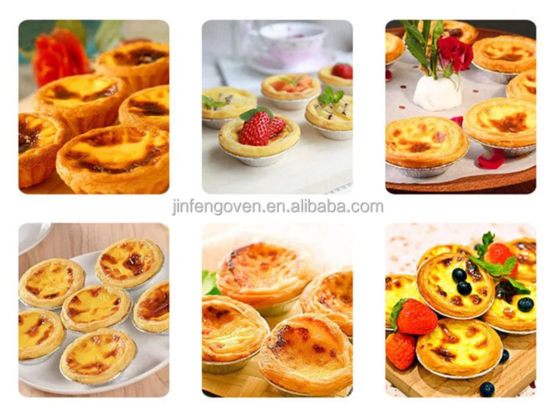 Hotel Use Mini Portuguese Custard Egg Tart Mold Machine New Condition Snack Crust Shaping Manual Machine PLC Core Components