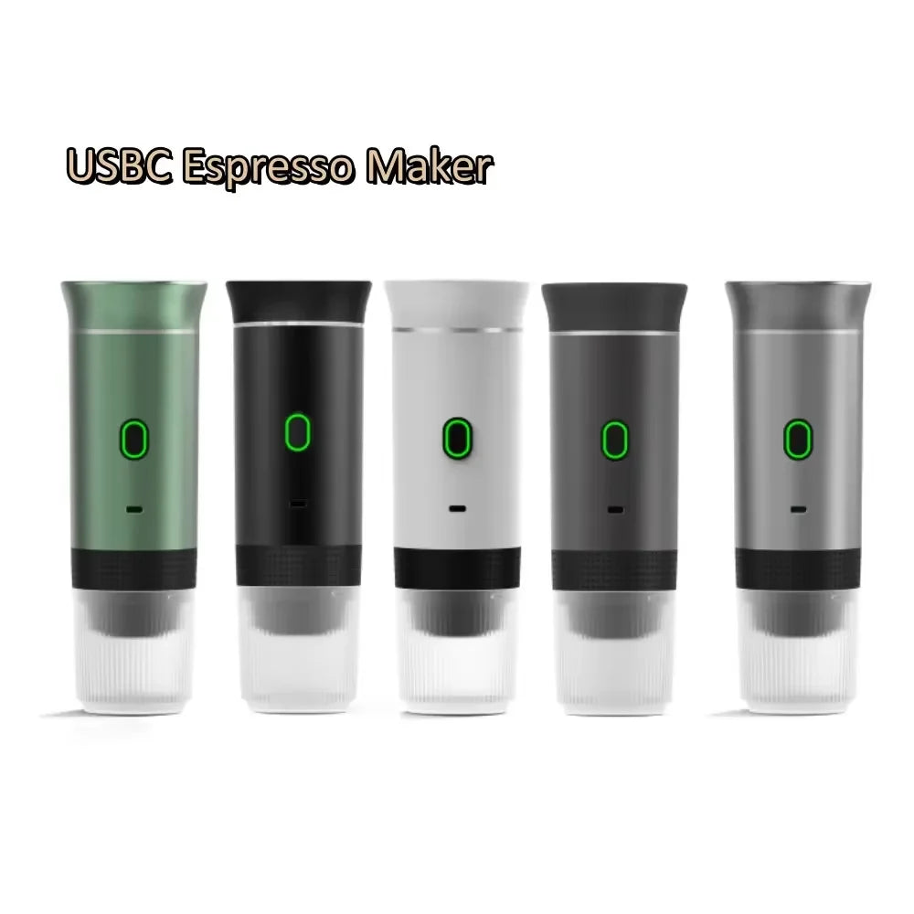 Portable Battery-Powered Capsule Coffee Maker