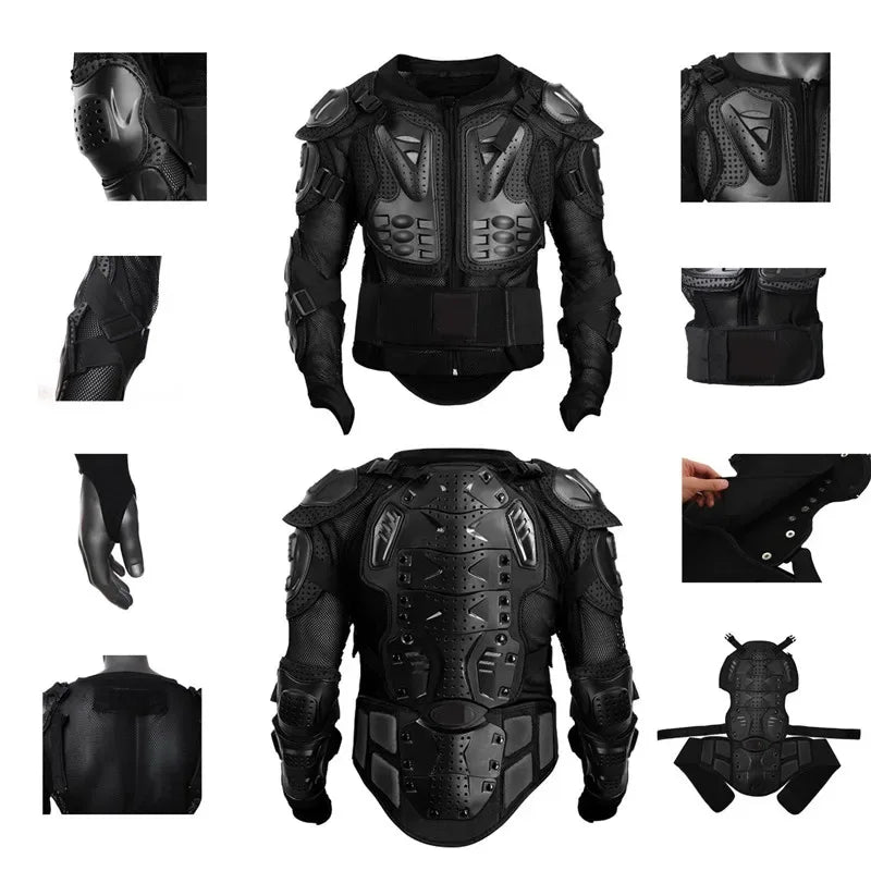 Motocross Protector Armor Motorcycle Jacket and Pants Moto Turtle Protection Riding Clothes Jackets Pant
