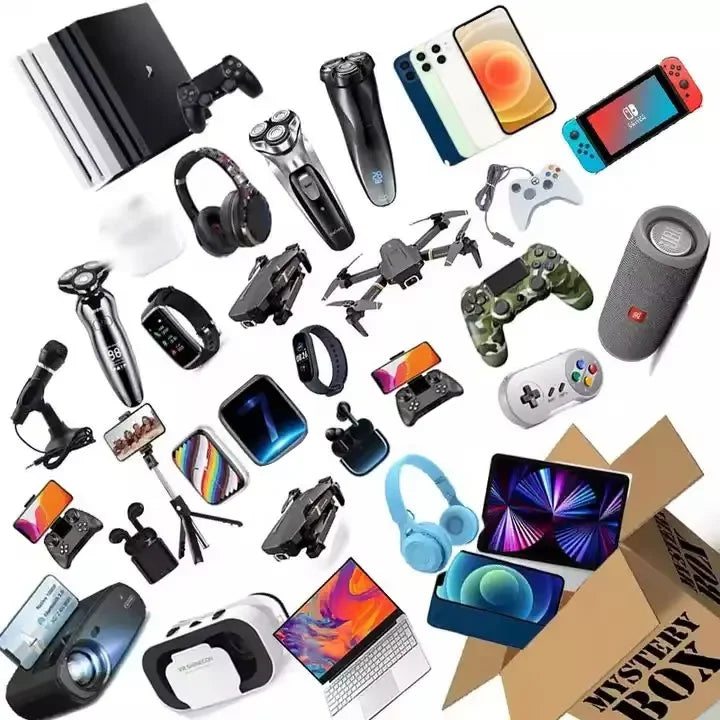 Electronics 3C Lucky Mystery Box High Quality Blind Box with 100% Surprise Novelty Smart Watch Mystery Box New Christmas Gift