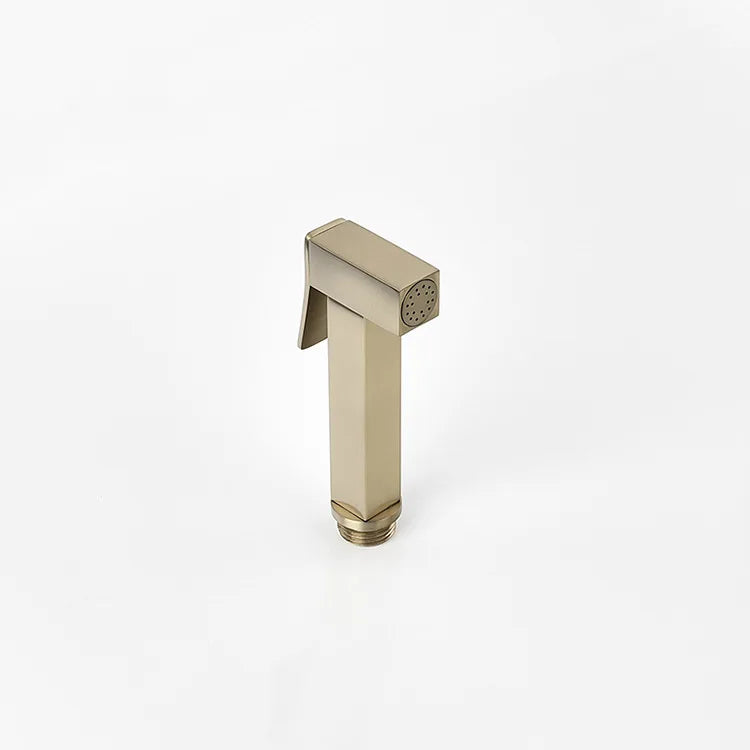 Brushed Gold Bidet Sprayer Handheld Bidet Sprayer Kit