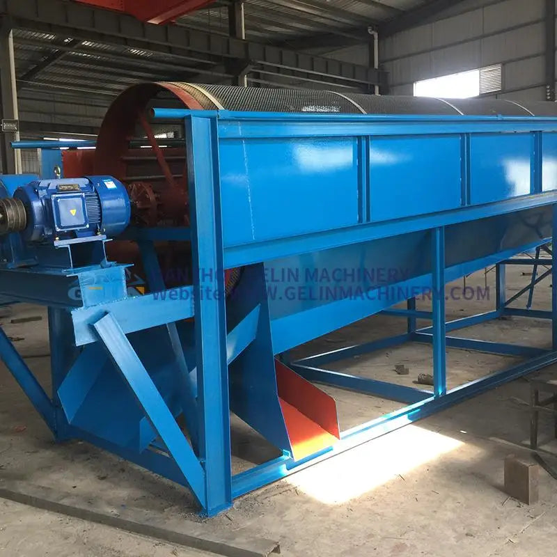 Popular Gold Separator Trommel Screen with Sluice Box Gold Mat and Water Pump