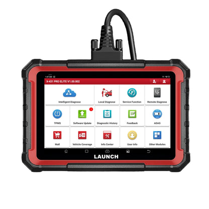 USA EU Warehouse LAUNCH X431 PRO ELITE Car Full System Diagnostic Tools OBD OBD2 Scanner 32 Reset CAN FD DOIP Code Reader