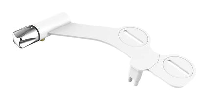 New Arrival Non-electric Slim Bidet Attachment Dual Nozzles Chrome Plated Detachable Floor Mounted Toilet Seat Bidet Women's