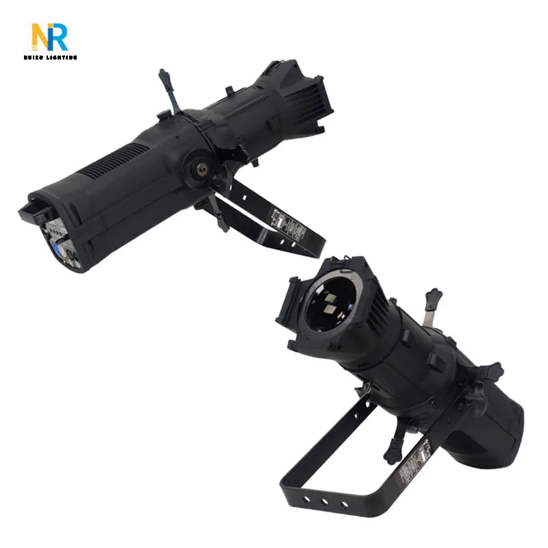 200W DMX Video Light Professional Stage Lighting White/Warm White LED Matrix Profile Light for Theme Parks
