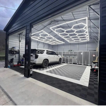 Hex Garage Shop Led Lighting Led Garage Light Garage Led Light for Barber Shop