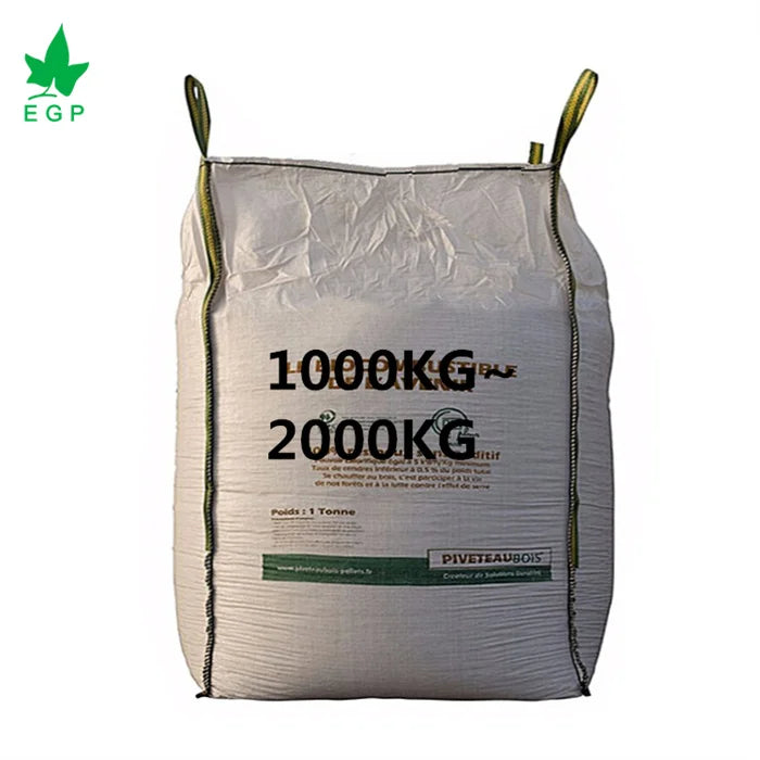 EGP Big Bag 2200lbs PP Woven Bag 1000kg 1100kg 1200kg 1300kg 1400kg 1500kg FIBC Bag for Agriculture Industry Uses