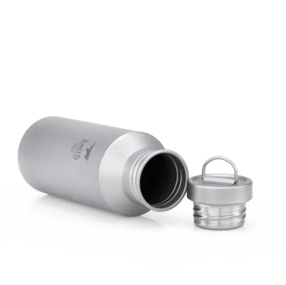 Titanium 550ml Ultralight Leakproof Sport Water Bottle Eco-Friendly Metal for Outdoor Camping Hiking