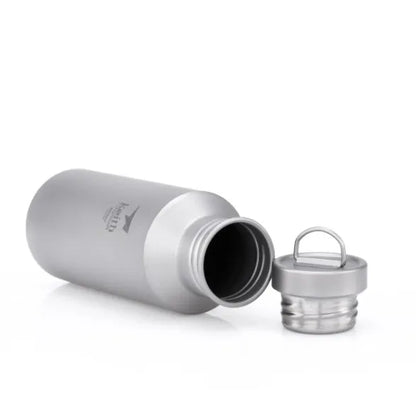 Titanium 550ml Ultralight Leakproof Sport Water Bottle Eco-Friendly Metal for Outdoor Camping Hiking