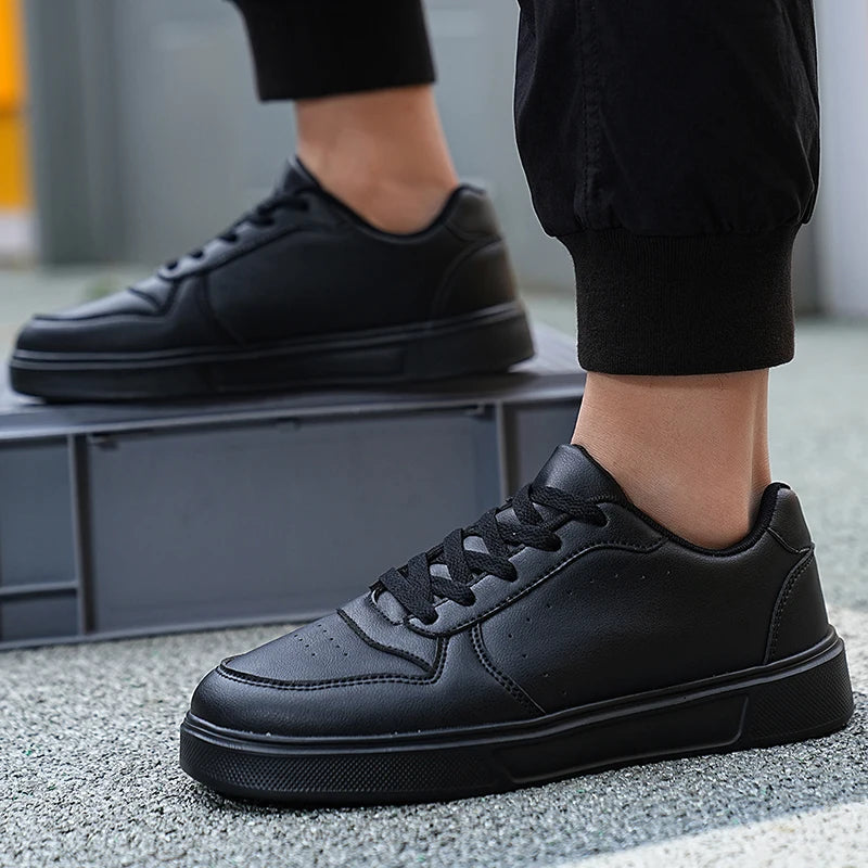 High Quality Casual Shoes Lace up Lightweight Comfortable Breathable Couple's Board White Men's Women's Walking Sneakers