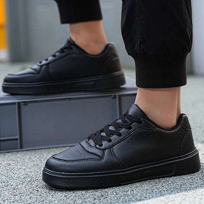 High Quality Casual Shoes Lace up Lightweight Comfortable Breathable Couple's Board White Men's Women's Walking Sneakers