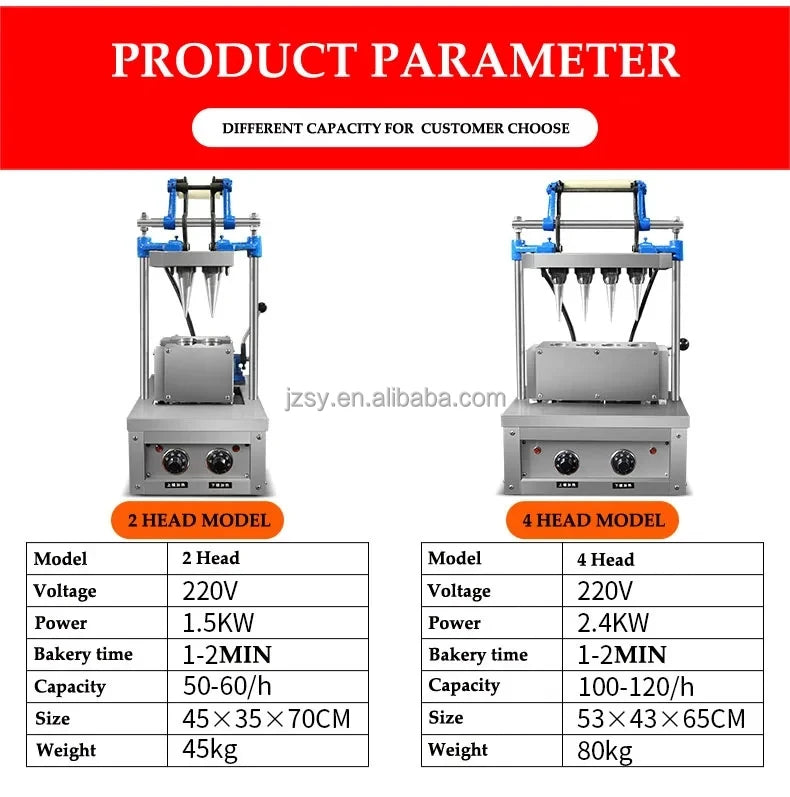 High Quality Wafers Biscuit Icecream Cone Maker Baking Line Machine Ice Cream Cone Making Machine Price