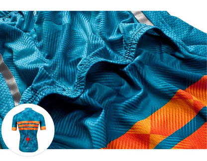 Pro Cycling Jersey Set Men Cycling Set Outdoor Sport Bike Clothes Women Breathable Anti-UV MTB Bicycle Clothing Wear Suit Kit