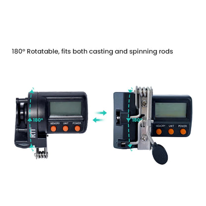 High Quality ABS Plastic Fishing Counter Fishing Depth Counter