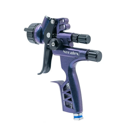 Professional Grade OEM Car Paint Gun Gravity Feed Aluminium Alloy Construction Air Powered Easy Storage Holder Considerate