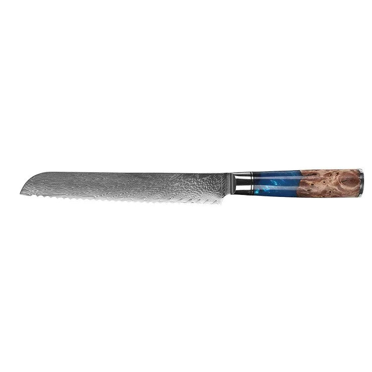 VG 10 Damascus Steel Kitchen Knife Set Household Knife Professional Chef's Knife With Stable Wooden Handle